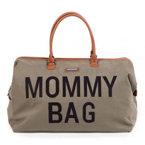 Geanta de infasat Childhome Mommy Bag Kaki - imagine 8